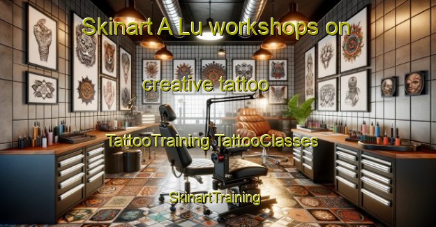 Skinart A Lu workshops on creative tattoo | #TattooTraining #TattooClasses #SkinartTraining-Vietnam