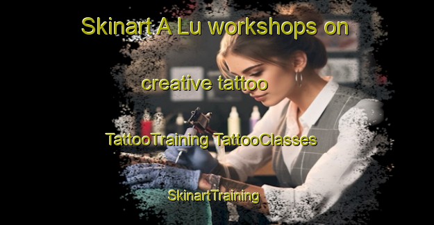 Skinart A Lu workshops on creative tattoo | #TattooTraining #TattooClasses #SkinartTraining-Vietnam