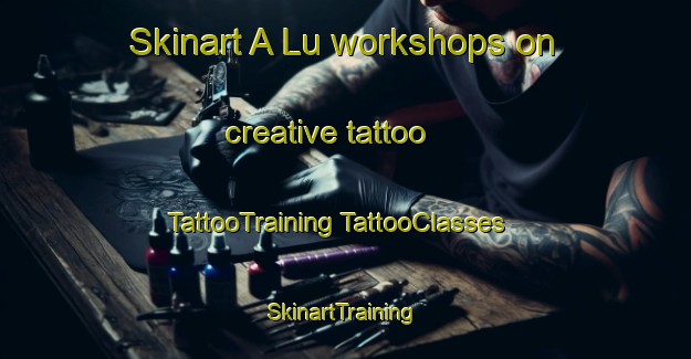 Skinart A Lu workshops on creative tattoo | #TattooTraining #TattooClasses #SkinartTraining-Vietnam