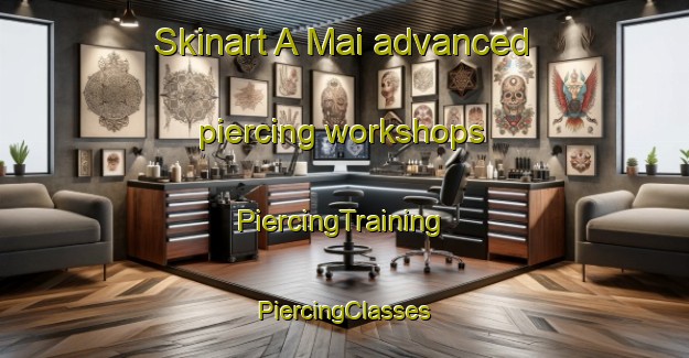 Skinart A Mai advanced piercing workshops | #PiercingTraining #PiercingClasses #SkinartTraining-Vietnam