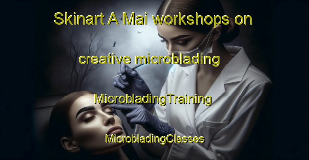 Skinart A Mai workshops on creative microblading | #MicrobladingTraining #MicrobladingClasses #SkinartTraining-Vietnam