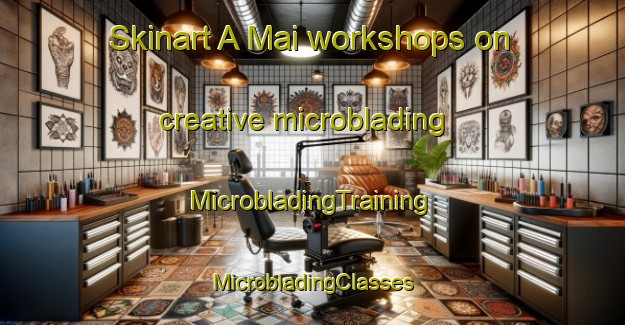 Skinart A Mai workshops on creative microblading | #MicrobladingTraining #MicrobladingClasses #SkinartTraining-Vietnam