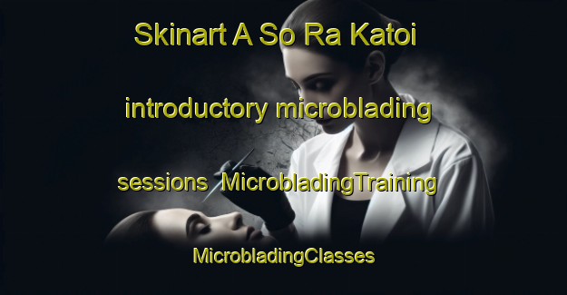 Skinart A So Ra Katoi introductory microblading sessions | #MicrobladingTraining #MicrobladingClasses #SkinartTraining-Vietnam