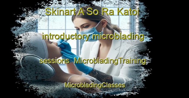 Skinart A So Ra Katoi introductory microblading sessions | #MicrobladingTraining #MicrobladingClasses #SkinartTraining-Vietnam