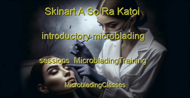 Skinart A So Ra Katoi introductory microblading sessions | #MicrobladingTraining #MicrobladingClasses #SkinartTraining-Vietnam