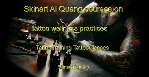 Skinart Ai Quang courses on tattoo wellness practices | #TattooTraining #TattooClasses #SkinartTraining-Vietnam