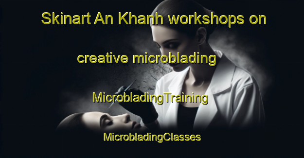 Skinart An Khanh workshops on creative microblading | #MicrobladingTraining #MicrobladingClasses #SkinartTraining-Vietnam