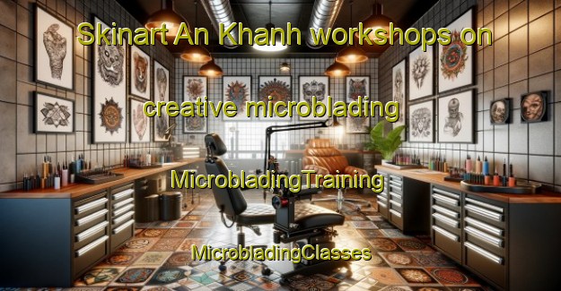 Skinart An Khanh workshops on creative microblading | #MicrobladingTraining #MicrobladingClasses #SkinartTraining-Vietnam