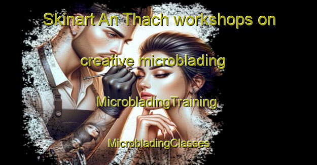 Skinart An Thach workshops on creative microblading | #MicrobladingTraining #MicrobladingClasses #SkinartTraining-Vietnam