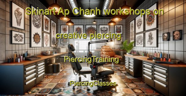 Skinart Ap Chanh workshops on creative piercing | #PiercingTraining #PiercingClasses #SkinartTraining-Vietnam