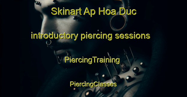 Skinart Ap Hoa Duc introductory piercing sessions | #PiercingTraining #PiercingClasses #SkinartTraining-Vietnam