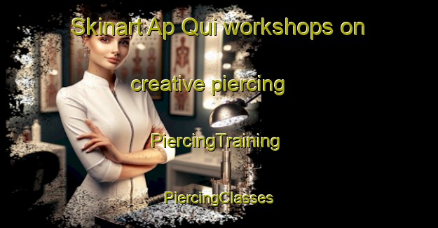 Skinart Ap Qui workshops on creative piercing | #PiercingTraining #PiercingClasses #SkinartTraining-Vietnam