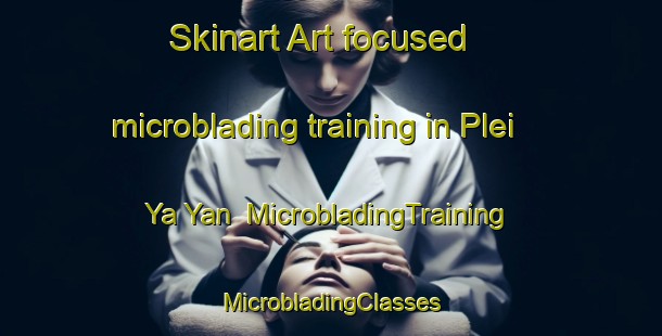 Skinart Art-focused microblading training in Plei Ya Yan | #MicrobladingTraining #MicrobladingClasses #SkinartTraining-Vietnam