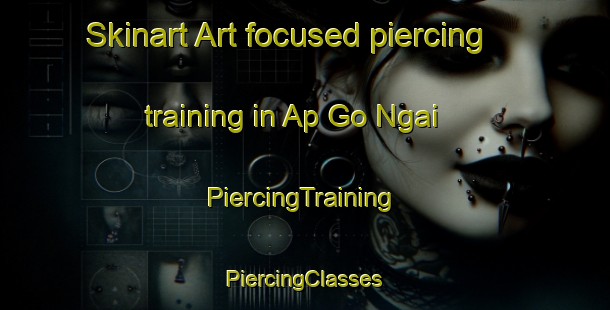 Skinart Art-focused piercing training in Ap Go Ngai | #PiercingTraining #PiercingClasses #SkinartTraining-Vietnam