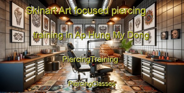 Skinart Art-focused piercing training in Ap Hung My Dong | #PiercingTraining #PiercingClasses #SkinartTraining-Vietnam