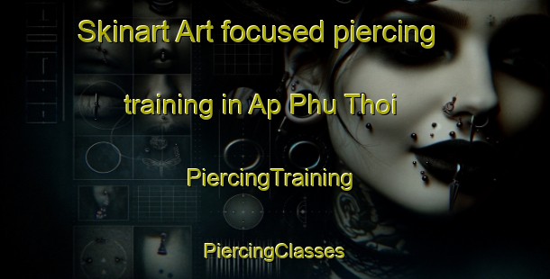 Skinart Art-focused piercing training in Ap Phu Thoi | #PiercingTraining #PiercingClasses #SkinartTraining-Vietnam