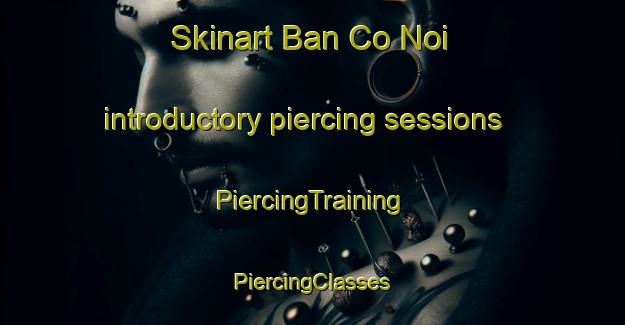 Skinart Ban Co Noi introductory piercing sessions | #PiercingTraining #PiercingClasses #SkinartTraining-Vietnam