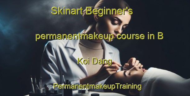 Skinart Beginner's permanentmakeup course in B Koi Dang | PermanentmakeupTraining | PermanentmakeupClasses | SkinartTraining-Vietnam