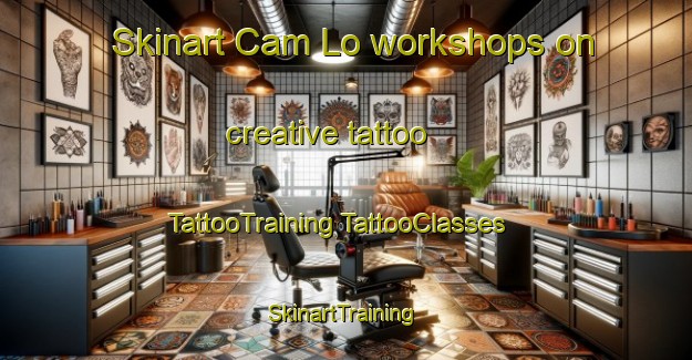 Skinart Cam Lo workshops on creative tattoo | #TattooTraining #TattooClasses #SkinartTraining-Vietnam