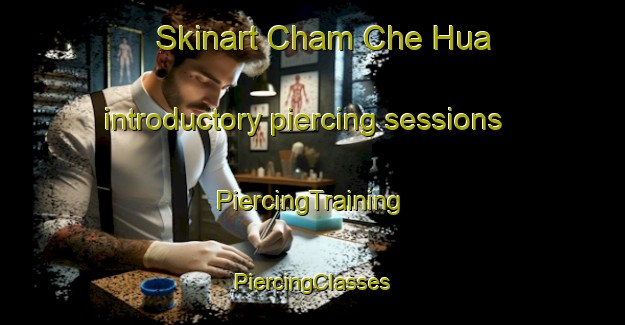 Skinart Cham Che Hua introductory piercing sessions | #PiercingTraining #PiercingClasses #SkinartTraining-Vietnam