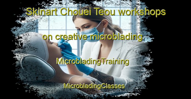 Skinart Chouei Teou workshops on creative microblading | MicrobladingTraining | MicrobladingClasses | SkinartTraining-Vietnam
