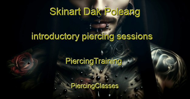 Skinart Dak Poleang introductory piercing sessions | #PiercingTraining #PiercingClasses #SkinartTraining-Vietnam