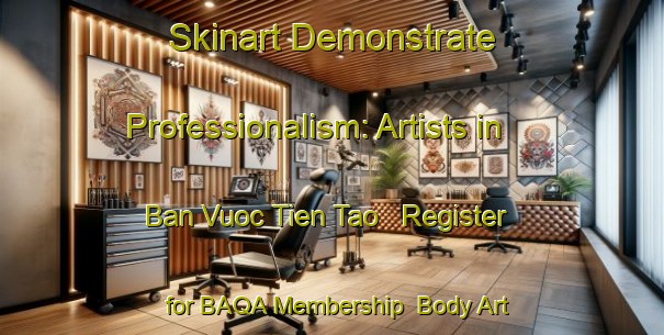 Skinart Demonstrate Professionalism: Artists in Ban Vuoc Tien Tao - Register for BAQA Membership | Body Art Qualification Authority | BAQA-Vietnam