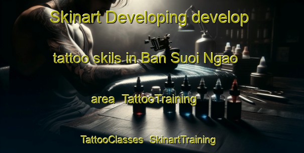 Skinart Developing develop tattoo skils in Ban Suoi Ngao area | TattooTraining | TattooClasses | SkinartTraining-Vietnam