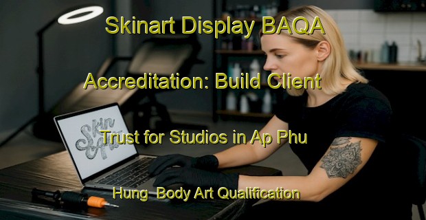 Skinart Display BAQA Accreditation: Build Client Trust for Studios in Ap Phu Hung | Body Art Qualification Authority | BAQA-Vietnam