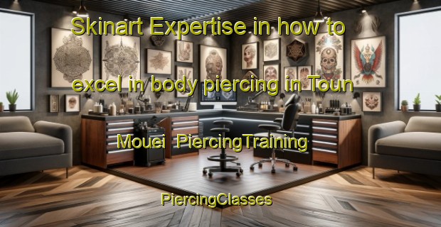 Skinart Expertise in how to excel in body piercing in Toun Mouei | PiercingTraining | PiercingClasses | SkinartTraining-Vietnam