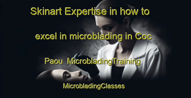 Skinart Expertise in how to excel in microblading in Coc Paou | MicrobladingTraining | MicrobladingClasses | SkinartTraining-Vietnam