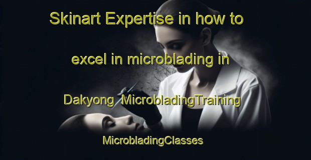 Skinart Expertise in how to excel in microblading in Dakyong | MicrobladingTraining | MicrobladingClasses | SkinartTraining-Vietnam