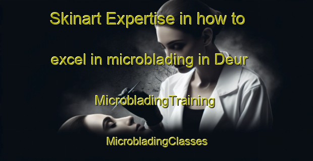 Skinart Expertise in how to excel in microblading in Deur | #MicrobladingTraining #MicrobladingClasses #SkinartTraining-Vietnam