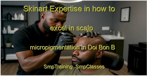 Skinart Expertise in how to excel in scalp micropigmentation in Doi Bon B | SmpTraining | SmpClasses | SkinartTraining-Vietnam