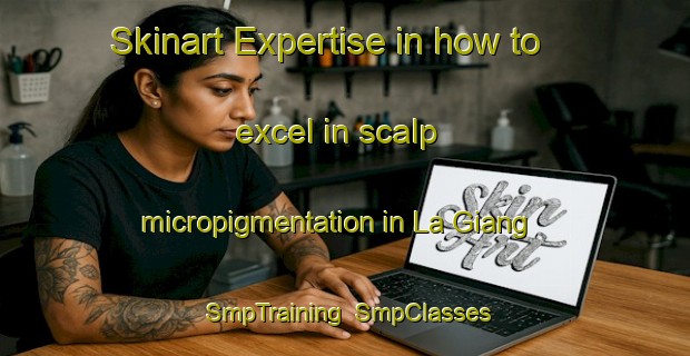 Skinart Expertise in how to excel in scalp micropigmentation in La Giang | SmpTraining | SmpClasses | SkinartTraining-Vietnam