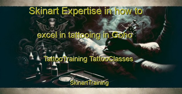 Skinart Expertise in how to excel in tattooing in Goho | #TattooTraining #TattooClasses #SkinartTraining-Vietnam