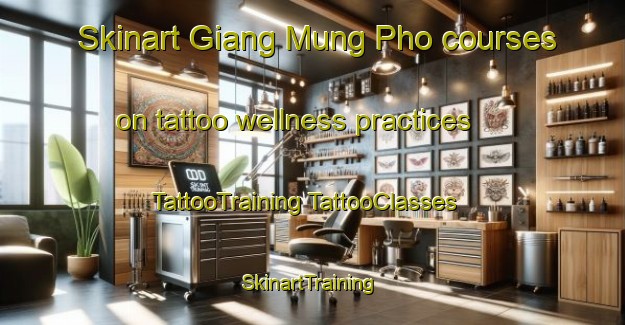 Skinart Giang Mung Pho courses on tattoo wellness practices | #TattooTraining #TattooClasses #SkinartTraining-Vietnam