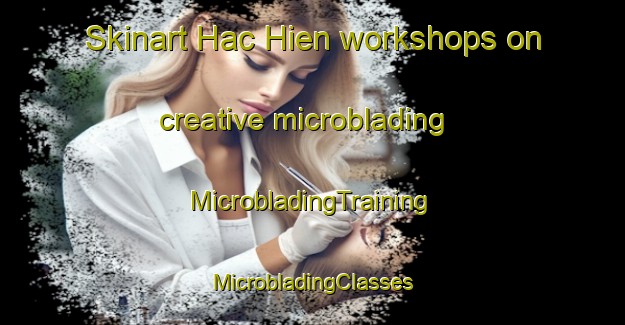 Skinart Hac Hien workshops on creative microblading | #MicrobladingTraining #MicrobladingClasses #SkinartTraining-Vietnam