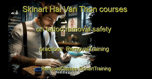 Skinart Hai Van Thon courses on tattoo removal safety practices | #RemovalTraining #RemovalClasses #SkinartTraining-Vietnam