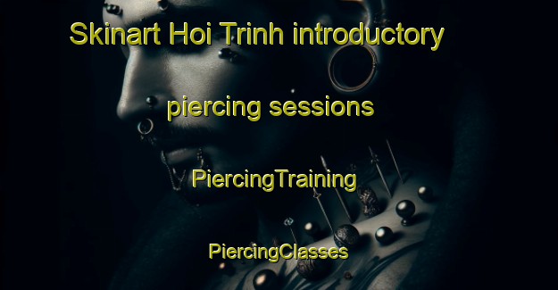 Skinart Hoi Trinh introductory piercing sessions | #PiercingTraining #PiercingClasses #SkinartTraining-Vietnam