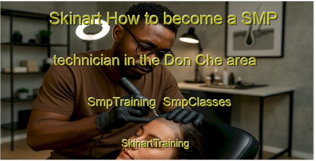 Skinart How to become a SMP technician in the Don Che area | SmpTraining | SmpClasses | SkinartTraining-Vietnam