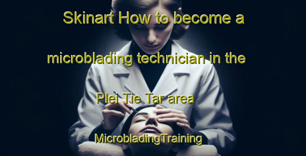 Skinart How to become a microblading technician in the Plei Tie Tar area | MicrobladingTraining | MicrobladingClasses | SkinartTraining-Vietnam