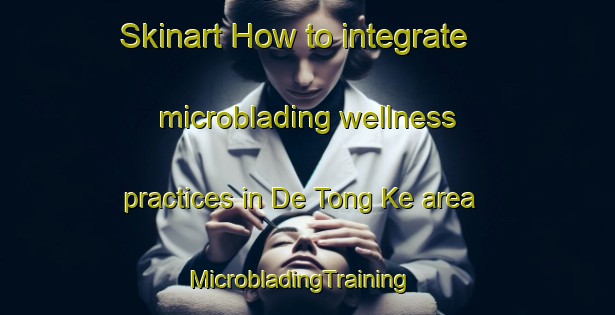 Skinart How to integrate microblading wellness practices in De Tong Ke area | MicrobladingTraining | MicrobladingClasses | SkinartTraining-Vietnam
