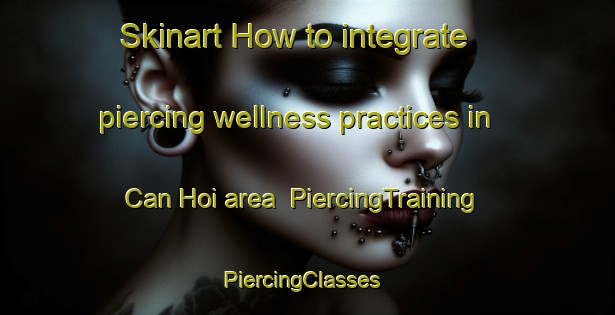 Skinart How to integrate piercing wellness practices in Can Hoi area | PiercingTraining | PiercingClasses | SkinartTraining-Vietnam