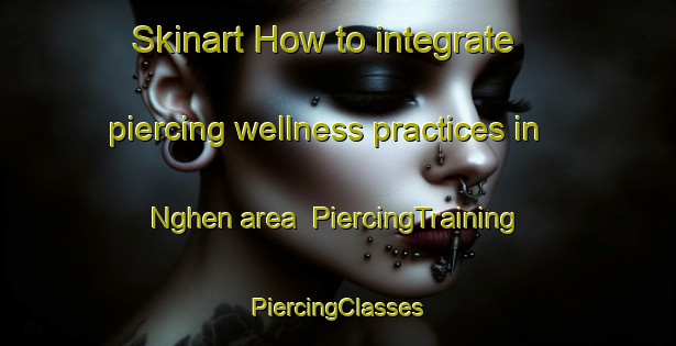 Skinart How to integrate piercing wellness practices in Nghen area | #PiercingTraining #PiercingClasses #SkinartTraining-Vietnam