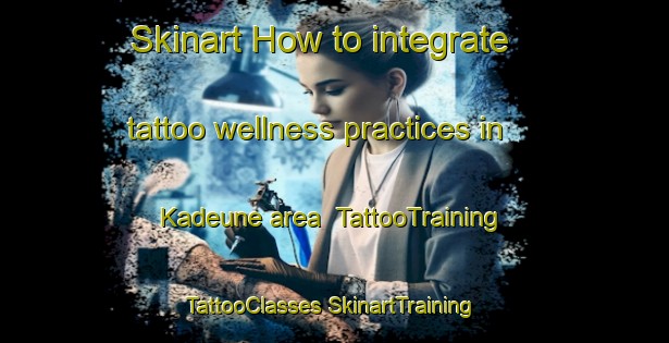 Skinart How to integrate tattoo wellness practices in Kadeune area | #TattooTraining #TattooClasses #SkinartTraining-Vietnam