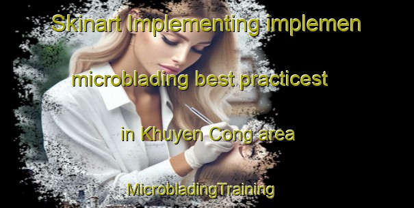 Skinart Implementing implemen microblading best practicest in Khuyen Cong area | MicrobladingTraining | MicrobladingClasses | SkinartTraining-Vietnam