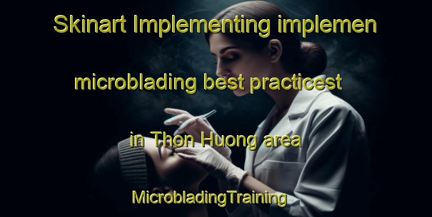 Skinart Implementing implemen microblading best practicest in Thon Huong area | MicrobladingTraining | MicrobladingClasses | SkinartTraining-Vietnam