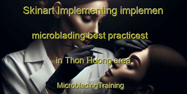 Skinart Implementing implemen microblading best practicest in Thon Huong area | MicrobladingTraining | MicrobladingClasses | SkinartTraining-Vietnam