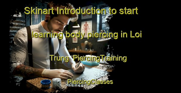 Skinart Introduction to start learning body piercing in Loi Trung | #PiercingTraining #PiercingClasses #SkinartTraining-Vietnam